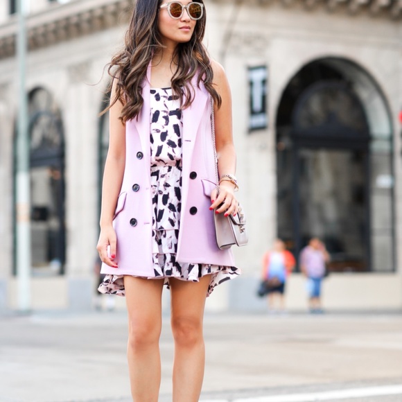 Banana Republic Pink Ruffle Dress - Picture 3 of 9